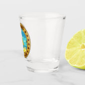 Saint Lucia Schnapsglas (Rechts)