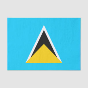 Saint Lucia Seidenpapier