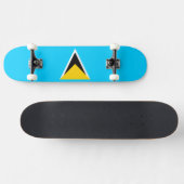 Saint Lucia Skateboard (Horizontal)