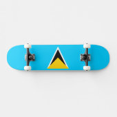 Saint Lucia Skateboard (Horizontal)