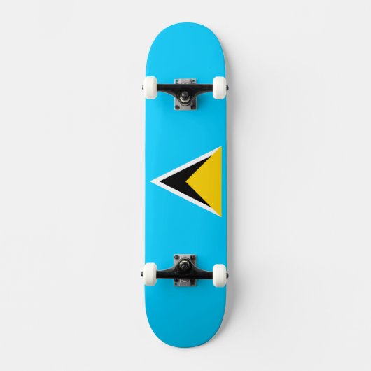 Saint Lucia Skateboard (Vorderseite)
