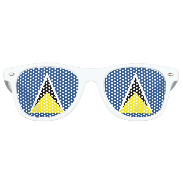 Saint Lucia Sonnenbrille (Vorderseite)