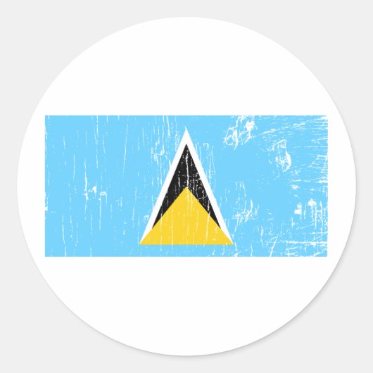 Saint Lucia Sticker (Vorderseite)