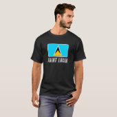 Saint Lucia T-Shirt (Vorne ganz)