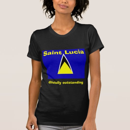 Saint Lucia T-Shirt (Vorderseite)