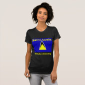 Saint Lucia T-Shirt (Vorne ganz)