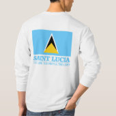 Saint Lucia T-Shirt (Rückseite)
