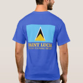 Saint Lucia T-Shirt (Rückseite)