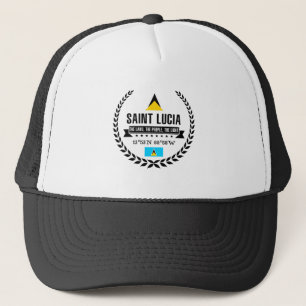 Saint Lucia Truckerkappe