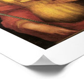 Saint Lucy by Domenico Beccafumi, 1521 Poster (Ecke)