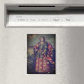 Saint Lucy im Stil der Cusco-Schule Magnet (In Situ (Geschirrspüler))