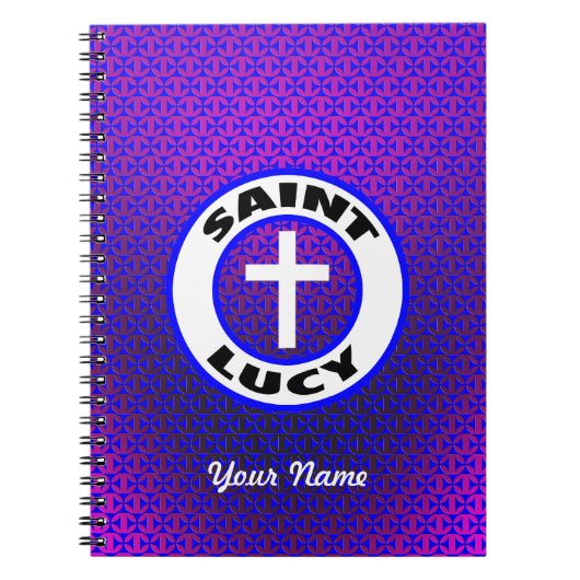 Saint Lucy Notizblock (Vorderseite)