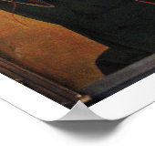 Saint Lucy von Francesco del Cossa Poster (Ecke)