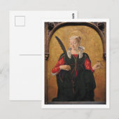 Saint Lucy von Francesco del Cossa Postkarte (Vorne/Hinten)