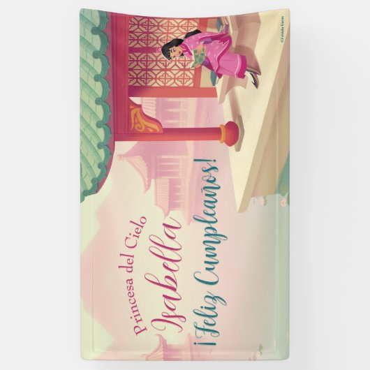 Saint Lucy Yi Zhenmei Banner (Spanisch) (Vertikal)