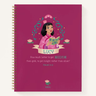 Saint Lucy Yi Zhenmei Spiral Notebook Notizblock
