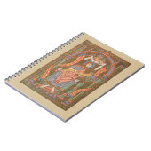 Saint Luke Die evangelistische mittelalterliche Ch Notizblock (Linke Seite)