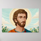 Saint Luke, Evangelist Poster (Vorne)