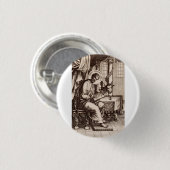 Saint Luke, Evangelist und Apostel Button (Vorne & Hinten)