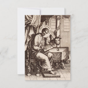 Saint Luke, Evangelist und Apostel Dankeskarte