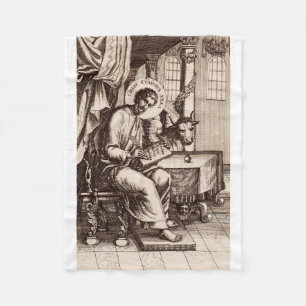 Saint Luke, Evangelist und Apostel Fleecedecke