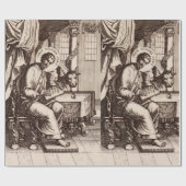 Saint Luke, Evangelist und Apostel Geschenkpapier (Flach)
