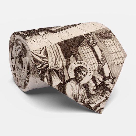 Saint Luke, Evangelist und Apostel Krawatte (Gerollt)