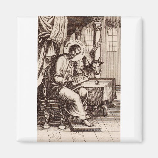 Saint Luke, Evangelist und Apostel Magnet (Vorne)