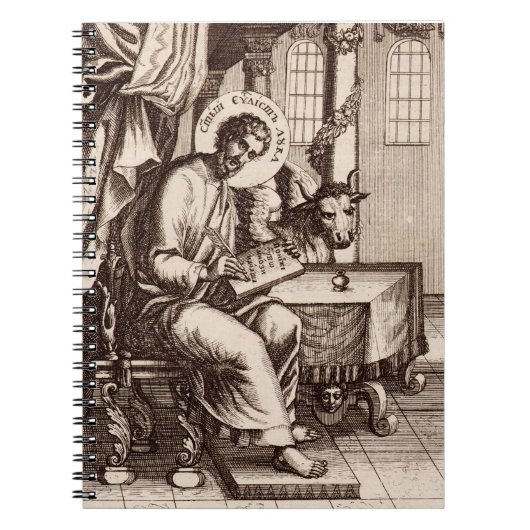 Saint Luke, Evangelist und Apostel Notizblock (Vorderseite)