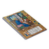 Saint Luke the Evangelist - mittelalterliches Manu Notizblock (Rechte Seite)