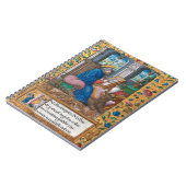 Saint Luke the Evangelist - mittelalterliches Manu Notizblock (Linke Seite)