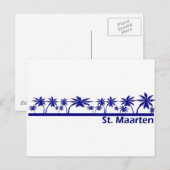 Saint Maarten Postkarte (Vorne/Hinten)