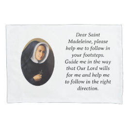 Saint Madeleine Patron Saint of Teachers Kissenbezug