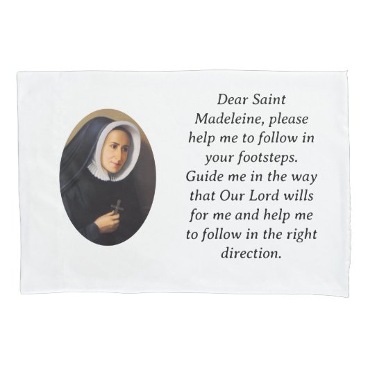 Saint Madeleine Patron Saint of Teachers Kissenbezug (Vorderseite)