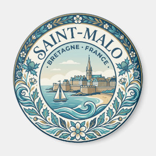 Saint-Malo Frankreich Magnet