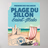 Saint-Malo, Frankreich Poster (Vorne)