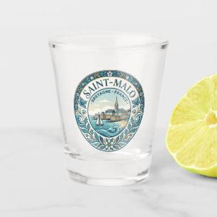 Saint-Malo Frankreich Schnapsglas