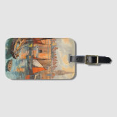 Saint Malo, Frankreich, Vintage Travel Poster Art Gepäckanhänger (Vorderseite (Horizontal))