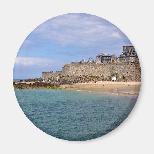 Saint-Malo in Frankreich Magnet (Vorne)