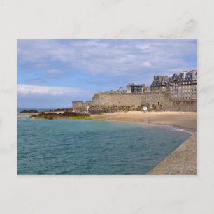 Saint-Malo in Frankreich Postkarte