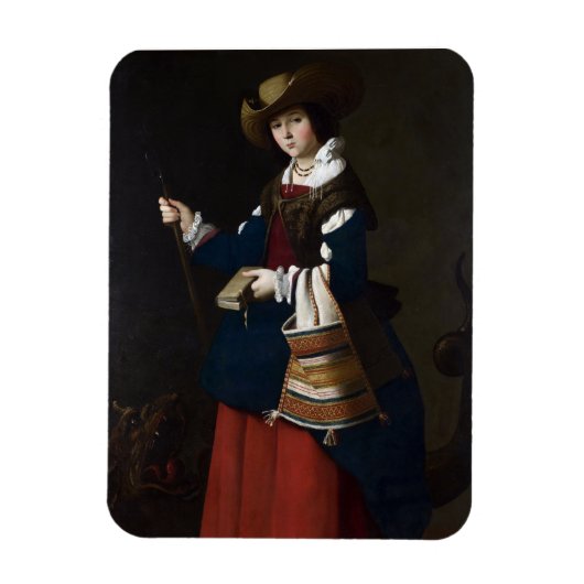 Saint Margaret als Hirte Magnet (Vertikal)