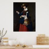 Saint Margaret als Hirte Poster (Küche)