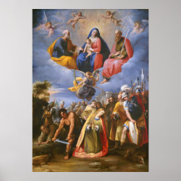 Saint Margaret, Cavaliere d'Arpino Kunstposter Poster