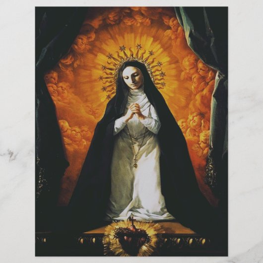 Saint Margaret Mary Alacoque Flyer (Vorne)
