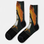 Saint Margaret Mary Alacoque Socken (Linkes Detail)