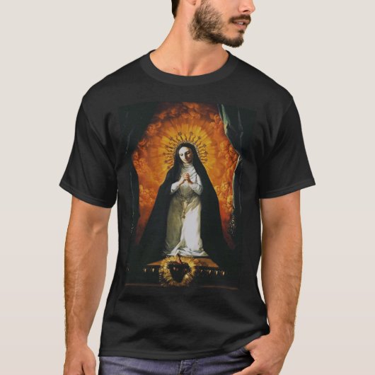 Saint Margaret Mary Alacoque T-Shirt (Vorderseite)