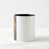 Saint Margaret Mary Alacoque Zweifarbige Tasse (Mittel)