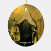 Saint Margaret von Cortana Keramik Ornament (Links)