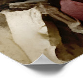Saint Margaret von Cortona Poster (Ecke)