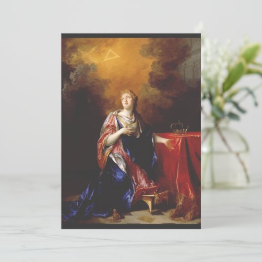 Saint Margaret von Schottland Einladung (Stehend Vorderseite)